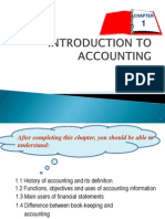 Introduction To Accounting