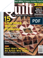 Quilt Magazine Cover