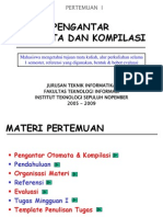 Pengantar Otomata Dan Kompilasi - Algoritma Cyk