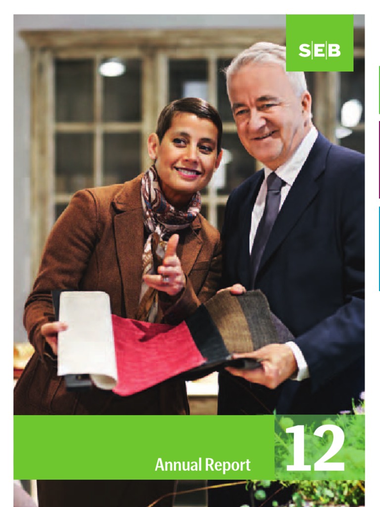 SEB's Annual Report For 2012 | PDF | Nordic Countries | Banks