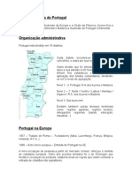 Portugal: Posição, Divisões Administrativas e Demografia