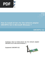 SMCWPCI-G2 Installation Instructions