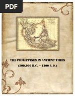 Download THE PHILIPPINES IN ANCIENT TIMESdocx by Ivan Macdowell J Balmes SN128629112 doc pdf
