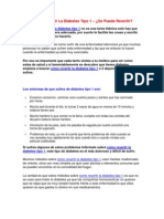 Como Revertir La Diabetes Tipo 1 – Se Puede Revertir