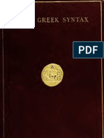 Bevier Brief Greek Syntax