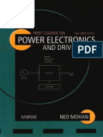 First Course On Power Electronics and Drives