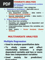 Multivariate Ana