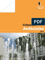 Criterios Judiciales 2011