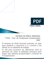 Test Disc - Clase