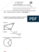 Examenes de Entrada de Geometría 2013