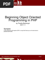 Download Beginning Object Oriented Programming in PHP by Cristian Ciofu SN128658 doc pdf