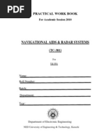 Navigational Aids & Radar (TC) Lab Manual 2010