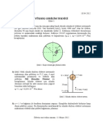Yüksek Gerilim Tekniği Örnek Çözümleri PDF