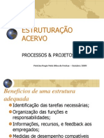 Estruturação Acervo