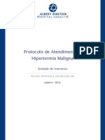 Protocolo de Atendimento Hipertermia Maligna PDF