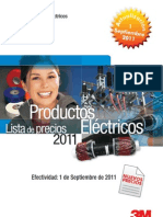 Tarifa Productos Electricos - 2011 PDF