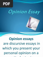 Download Opinion Essay by ionelab SN128689473 doc pdf
