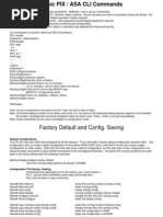 Cisco ASA Firewall Commands Cheat Sheet | PDF | Ip Address | Computer ...