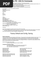Cli Commands For ASA