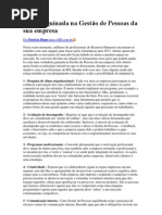 Dê uma guinada na Gestão de Pessoas da sua empresa