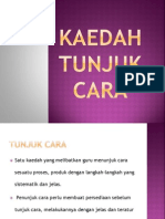 Kaedah Tunjuk Cara