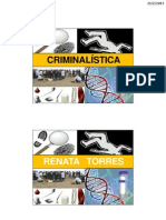 CRIMINALÍSTICA - AULA 01a