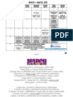 KIPP Infinity Elementary - March 2013 Calendar of Events