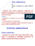 Statut Jurnalist Analiza Comparativa Bb(1)