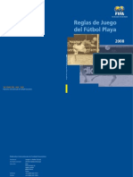 Reglamento FIFA Futbol Playa