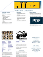 Y9 Options Leaflet 2013