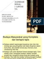 Pengelolaan Lintas Budaya