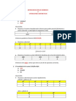 Ejercicios Representación de Números y Codigos