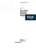 Army The Army Physical Security Program