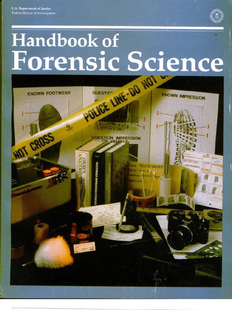 FBI Handbook of Forensic Science 130p.
