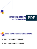 Cromozomopatii Autozomale