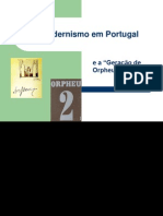 O Modernismo Em Portugal