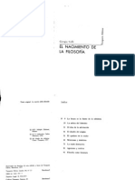 Giorgio Colli El Nacimiento de La Filosofia Fabula Tusquets Editores 2002