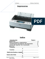 Impresoras Matriciales y A Chorro de Tinta (SSI)