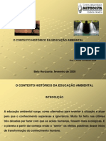 UnidadeI IntroduçãoàEng Ambiental ContextohistóricodaEducaçãoAmbiental 2009