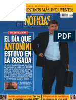 El día que Antonini estuvo en La Rosada