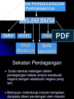 Sekatan Perdagangn Antarabangsa