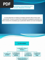 Mi Identidad Conocimiento de Sí, Pasado