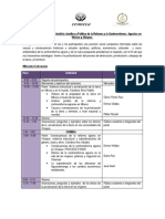 ProgramaPrograma del Seminario de Análisis Jurídico y Político de la Reforma y la Contrarreforma  Agrarias en  México y Chiapas.