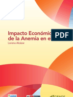 Impacto Economico de La Anemia en El Peru GRADE ACH 2013
