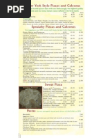 Jet's Pizza Menu | PDF | Pizza | Salad
