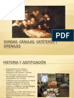 Sondas Canulas Cateteres y Drenajes