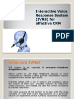 Effective CRM with IVR Systems