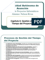 Universidad Autónoma de Asunción: Gestión de Proyectos Informáticos Alumno: Nelson Rivas