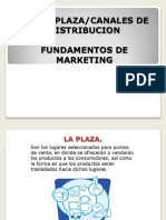 Plaza y Canales de Distribucion