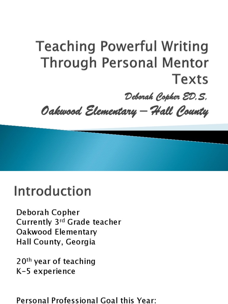 Enhancing Classroom Writing Techniques | PDF | Quilt | Teachers